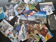 Übersicht von vielen Postkarten 