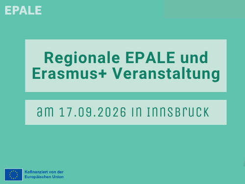 EPALE regionales Event 2026