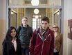 Junge Menschen in der Schule 