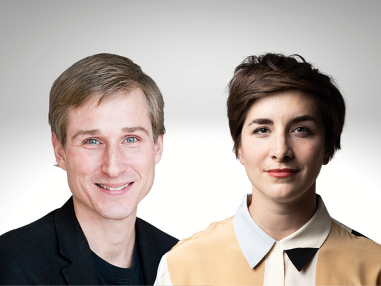 zwei Portraits zusammengeschnitten 