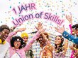 1 Jahr Union of Skills: Menschen feiern