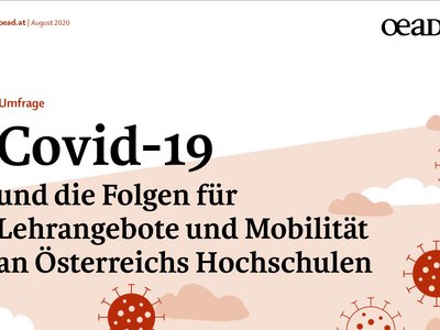 Umfrage: Covid-19 und die Folgen für Lehrangebote und Mobilität an Österreichs Hochschulen