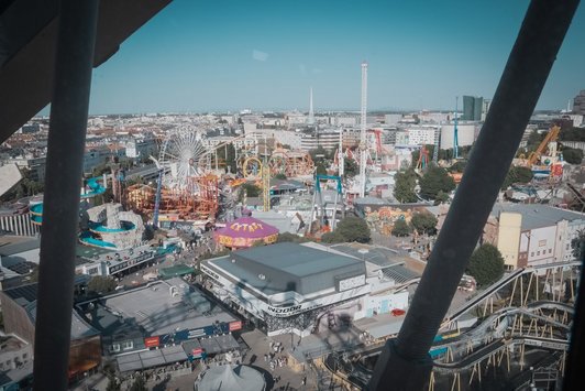 Ausblick auf Wien