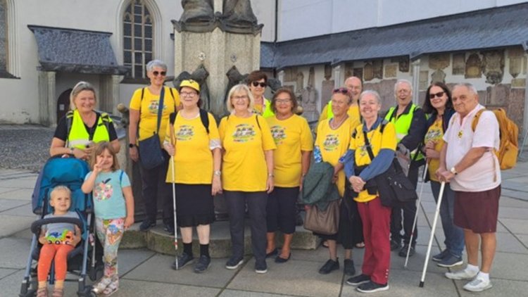 Gruppenfoto der Mobilität von Lernenden in Passau 