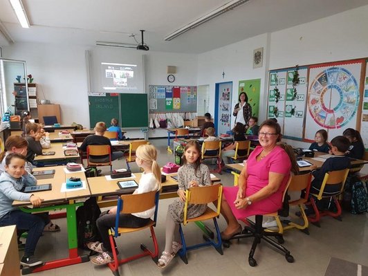 eTwinning-Preisverleihung an der Volksschule am Tabor