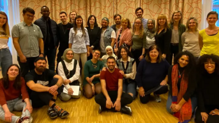 Teilnehmer*innen des Anti Rassismus Workshop 2023