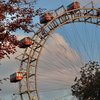 Blick auf das Riesenrad in Wien.