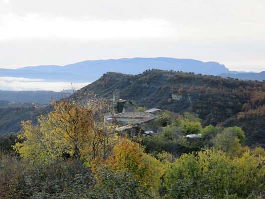 Foto einer Berglandschaft