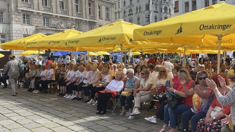 Foto der Teilnehmenden des Nachbarschaftsfestes