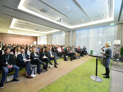 Publikum der eTwinning-Konferenz