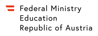 Englischsprachiges Logo des österreichischen Bildungsministeriums 